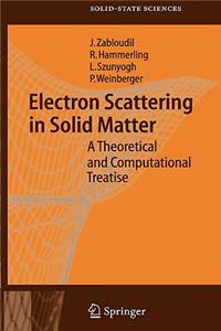 Electron Scattering in Solid Matter