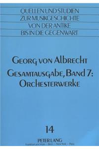 Georg Von Albrecht: Gesamtausgabe