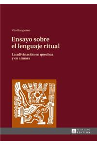 Ensayo sobre el lenguaje ritual