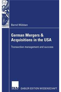 German Mergers & Acquisitions in the USA