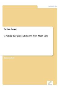 Gründe für das Scheitern von Start-ups