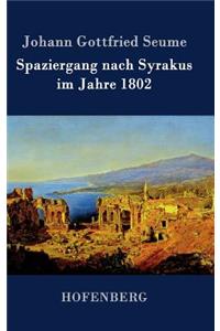 Spaziergang nach Syrakus im Jahre 1802