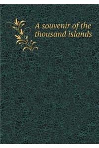 A souvenir of the thousand islands
