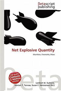 Net Explosive Quantity