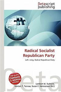 Radical Socialist Republican Party