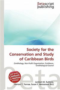 Society for the Conservation and Study of Caribbean Birds
