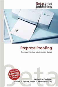 Prepress Proofing
