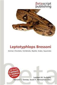 Leptotyphlops Bressoni