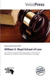 William S. Boyd School of Law