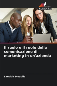 ruolo e il ruolo della comunicazione di marketing in un'azienda