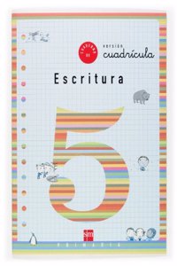 Cuaderno 5 de escritura, Cuadricula. 2 Primaria