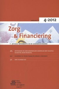 Zorg & Financiering - NR. 4-2012