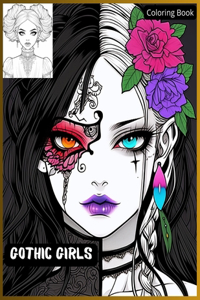 Gothic Girls: Coloring Book