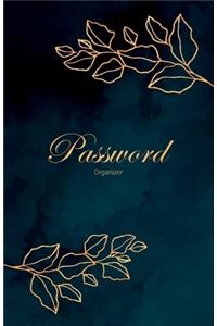 Password Log Book - The Personal Internet address & password logbook - Internet address and password logbook size 5.5 x 8.5 inch 110 Pages- Password Organizer