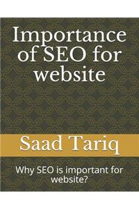 Importance of SEO for website