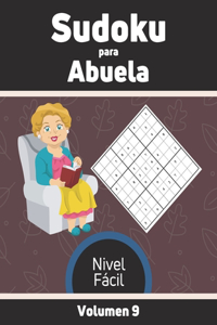 Sudoku para Abuela Nivel Fácil Volumen 9