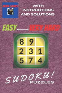 Brain Games Sudoku Puzzles Easy To Very Hard