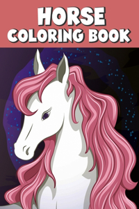 Horse Coloring Book