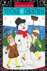 Vintage Christmas Coloring Book