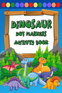 Dinosaur Dot Markers Activity Book