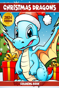 Christmas Dragons Coloring Book