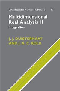 Multidimensional Real Analysis II