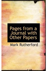 Pages from a Journal with Other Papers