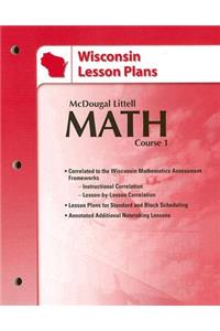 Wisconsin Lesson Plans: Math Course 1