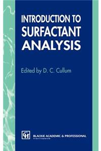 Introduction to Surfactant Analysis