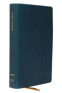 Net Bible, Single-Column Reference, Leathersoft, Teal, Comfort Print
