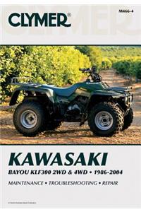 Clymer Kawasaki Bayou Klf300 2Wd