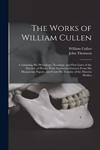 Works of William Cullen