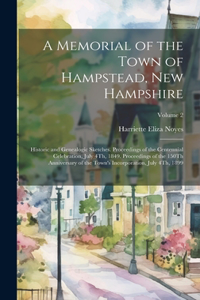 Memorial of the Town of Hampstead, New Hampshire