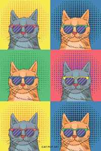 Cat Pop Art