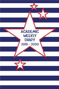 Academic Weekly Diary 2019 - 2020