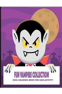 Fun Vampire Collection Cool Coloring Book For Kids Activity