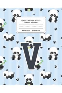 Primary Composition Notebook Grades K-2 Story Journal V