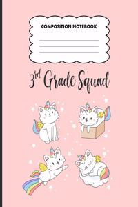3rd grade Squad Composition Notebook