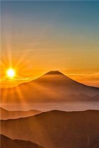 Mt Fuji in the Morning Sunlight Journal
