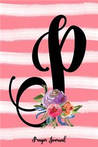 Monogram P Notebook