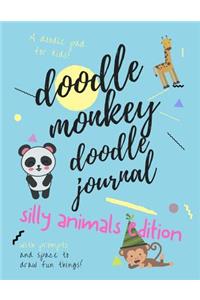 Doodle Monkey Doodle Journal - Silly Animals Edition