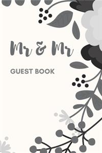 Mr & Mr Guest Book