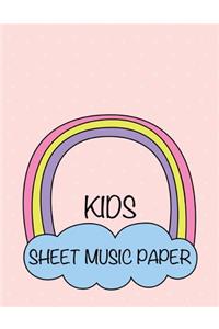 Kids Sheet Music Paper