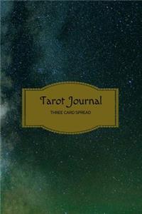 Tarot Journal Three Card Spread