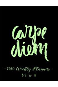 2020 Weekly Planner - Carpe Diem