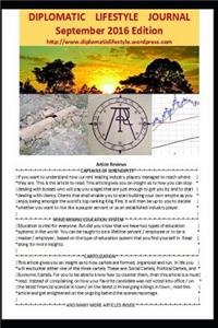 Diplomatic Lifestyle Journal September 2016 Edition