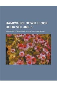 Hampshire Down Flock Book Volume 5