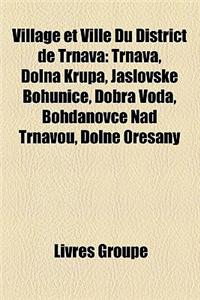 Village Et Ville Du District de Trnava
