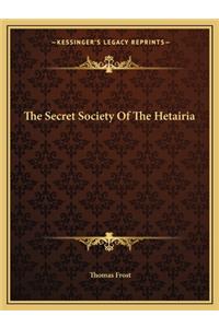 The Secret Society Of The Hetairia