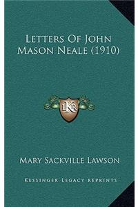 Letters of John Mason Neale (1910)